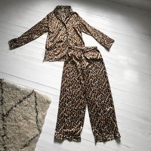 Victoria’s Secret Long Satin Sleep Set